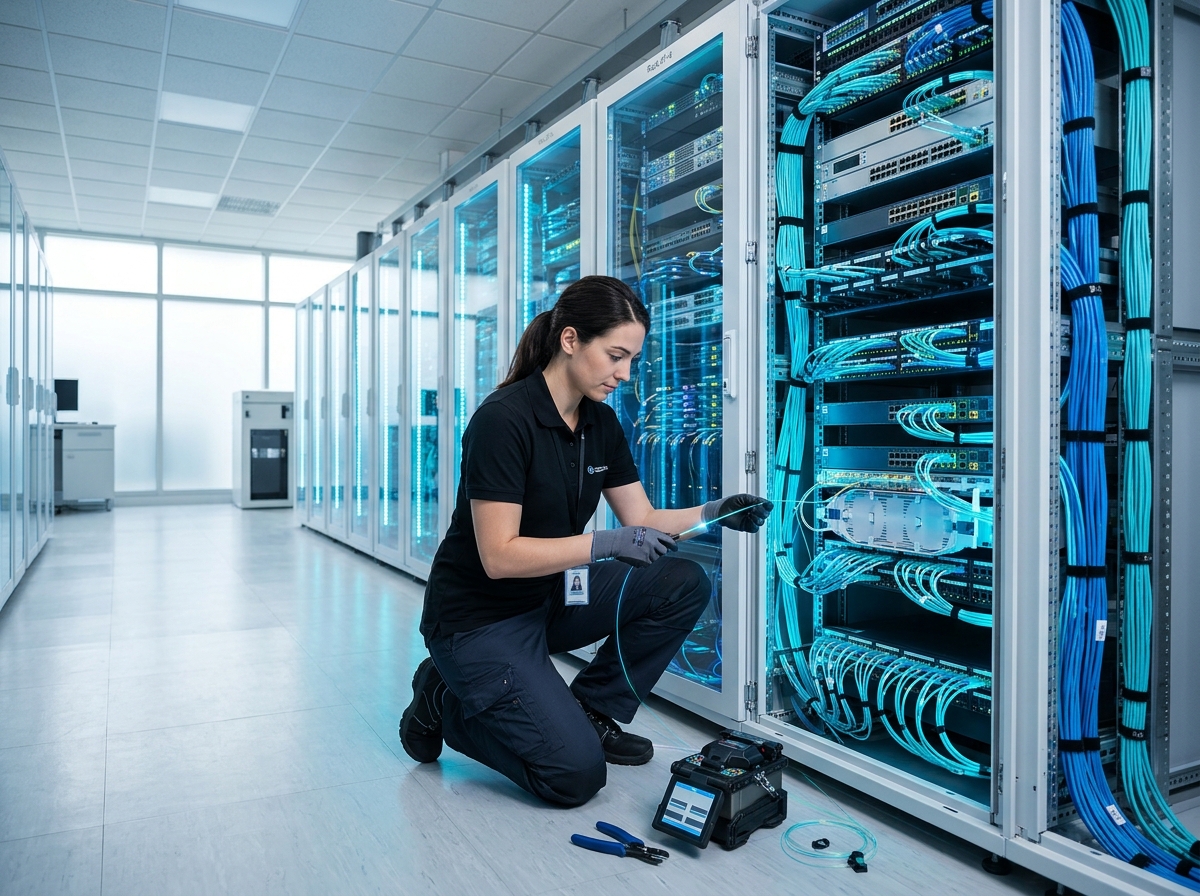 Inbox Enterprize Fiber Infrastructure & Technical Server Room
